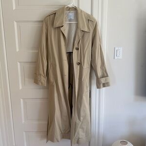 Mango Light Tan Trench Coat
